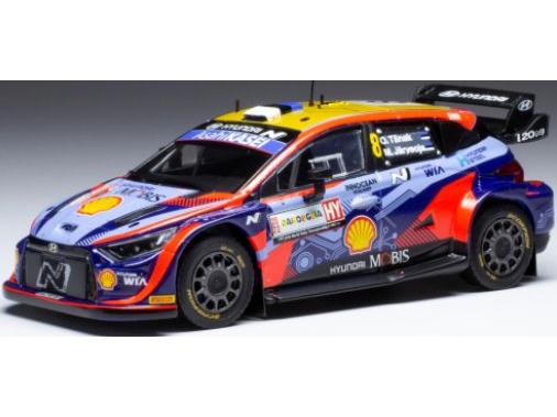 Hyundai i20 N Rally1 #8 WRC Rallye Sardinien 2022 O.Tanak/M.Jarveoja 1:43 Scale IXO Diecast Model Car-IXO-Diecast Model Centre