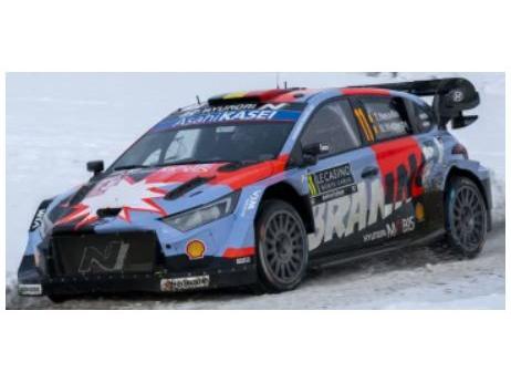 Hyundai i20 N Rally1 Rallye Monte Carlo 2026 #11 T.Neuville/M.Wydaeghe 1:18 Scale IXO Diecast Model Car-IXO-Diecast Model Centre