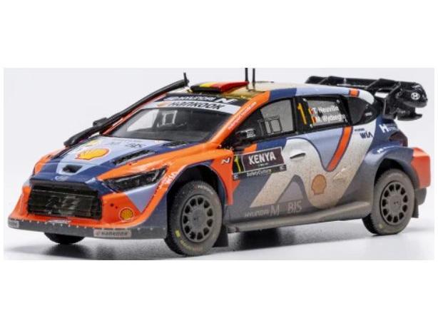 Hyundai i20 N Rally1 Safari Rallye Kenya 2025 #1 T.Neuville/M.Wydaeghe 1:43 Scale IXO Diecast Model Car-IXO-Diecast Model Centre