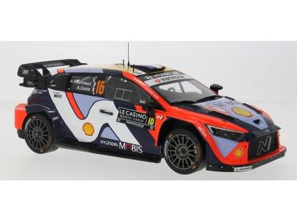 Hyundai i20 N Rally1 WRC Rally Monte Carlo 2025 #16 A.Fourmaux/A.Coria 1:18 Scale IXO Diecast Model Car-IXO-Diecast Model Centre