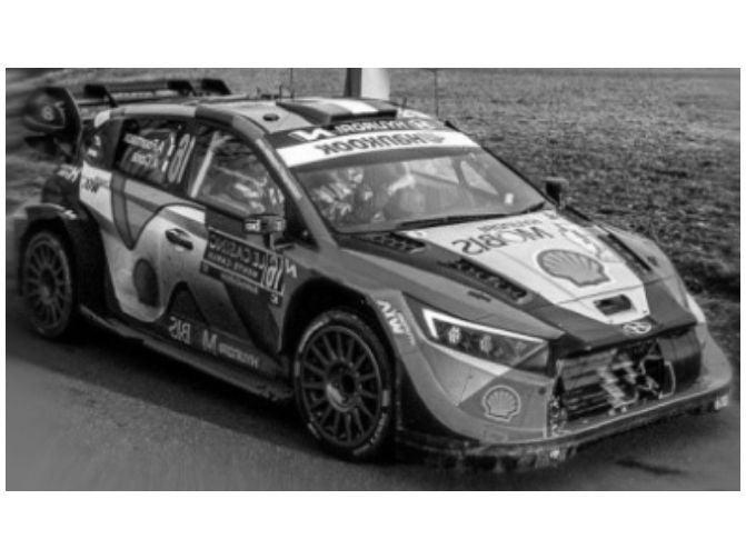 Hyundai i20 N Rally1 WRC Rally Monte Carlo 2025 #16 A.Fourmaux/A.Coria 1:43 Scale IXO Diecast Model Car-IXO-Diecast Model Centre