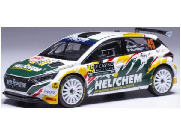 Hyundai i20 N Rally2 #45 WRC Rallye Monte Carlo 2024 H.Vossen/W.Vissenberg 1:43 Scale IXO Diecast Model Car-IXO-Diecast Model Centre