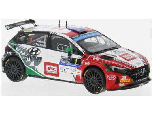 Hyundai i20 N Rally2 Rali Ceredigion 2024 #1 Paddon/Kennard 1:43 Scale IXO Diecast Model Car-IXO-Diecast Model Centre