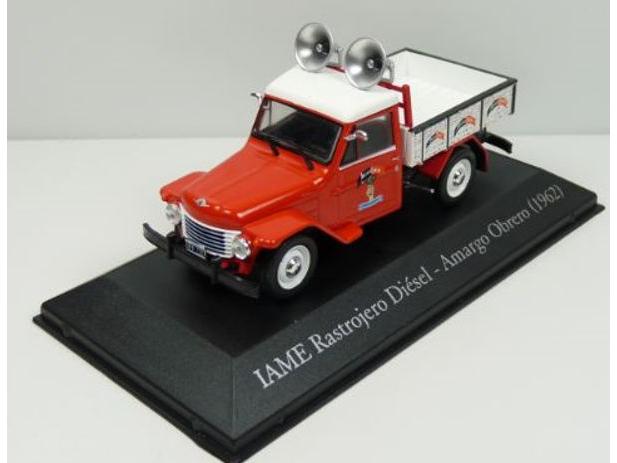 A collectible scale model IAME Rastrojero Diesel from Altaya A collectible scale model IAME Rastrojero Diesel from Altaya