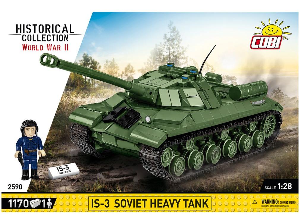 IS-3 Soviet Heavy Tank WWII (1174 pcs) Cobi Brick Build Kit-Cobi-Diecast Model Centre