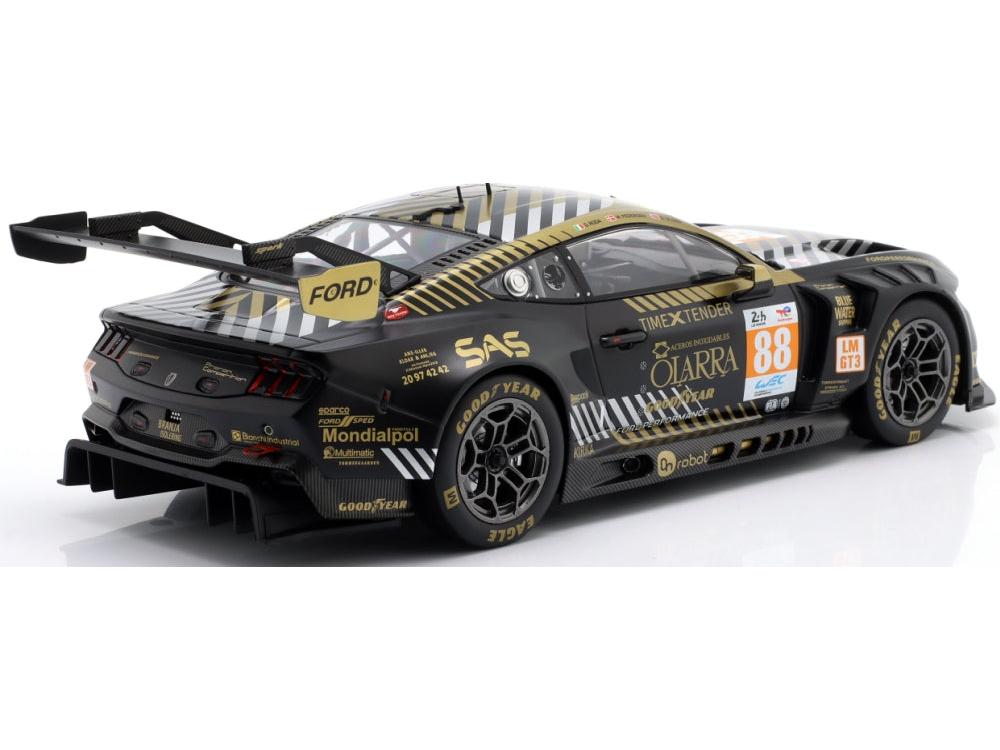 Ford Mustang GT3 Proton Competition 24h Le Mans 2024 3ème #88 Roda/Pedersen/Olse Voiture Miniature en Diecast à l'échelle 1:18 – IXO