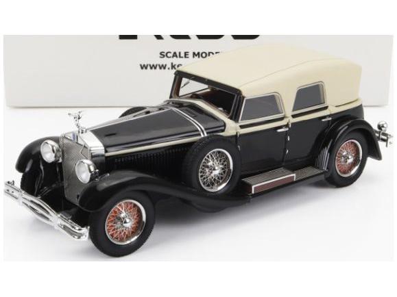 Isotta Fraschini Tipo 8A SS Black Castagna ch.1578 Cabrio Closed 1930 1:43 Scale Kess Resin Model-Kess-Diecast Model Centre