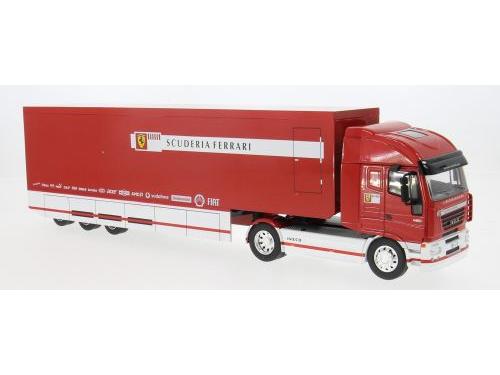 Iveco Stralis Racing Transporter 2000 Ferrari 1:43 Scale IXO Diecast Model Truck-IXO-Diecast Model Centre
