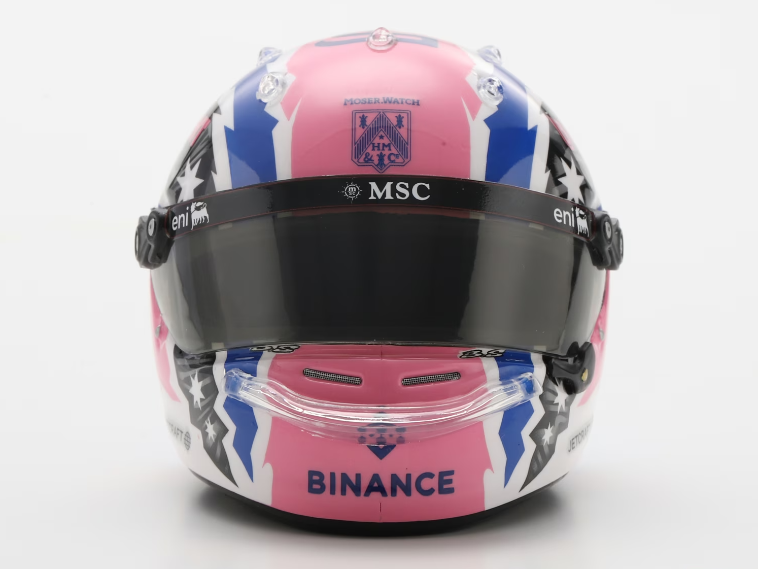 Jack Doohan F1 2025 Helmet 1:5 Scale Spark Resin Replica Helmet-Spark-Diecast Model Centre