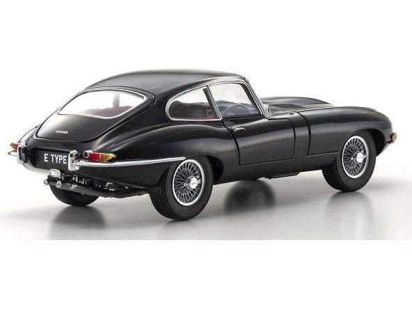 Jaguar E-Type 3.8L Coupe MK1 1961 Black 1:18 Scale Diecast Model Car – Kyosho-Kyosho-Diecast Model Centre