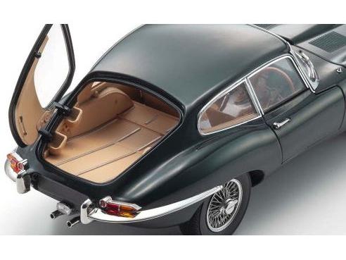Jaguar E-Type 3.8L Coupe MK1 1961 British Racing Green 1:18 Scale Diecast Model Car – Kyosho-Kyosho-Diecast Model Centre