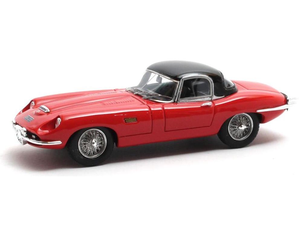 Jaguar E-Type Roadster Frua Red Closed 1964 1:43 Scale Matrix Resin Model Car-Matrix-Diecast Model Centre