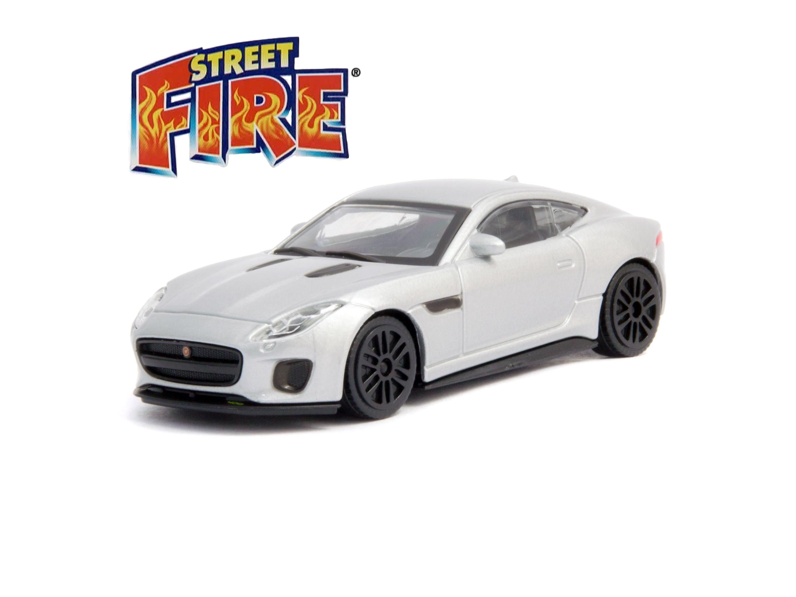 Jaguar F-TYPE Silver 1:43 Scale Bburago Diecast Toy Car-Bburago-Diecast Model Centre