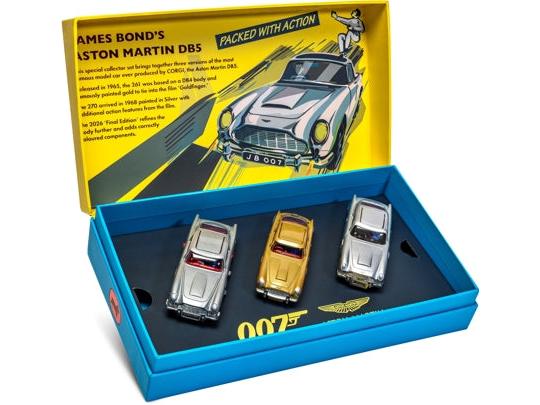 James Bond Aston Martin DB5 Classic Collection 1:43 Scale Diecast Cars – Corgi-Corgi-Diecast Model Centre