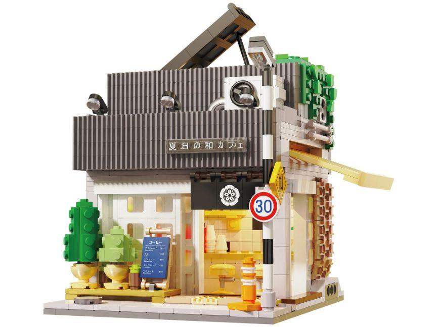 Japanese Summer Coffee House (1116 pcs) Cada Kit-Cada-Diecast Model Centre
