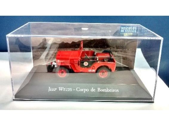Jeep Willys - Bombeiros (Brazil) 1:43 Scale Unbranded Diecast Model-Unbranded-Diecast Model Centre