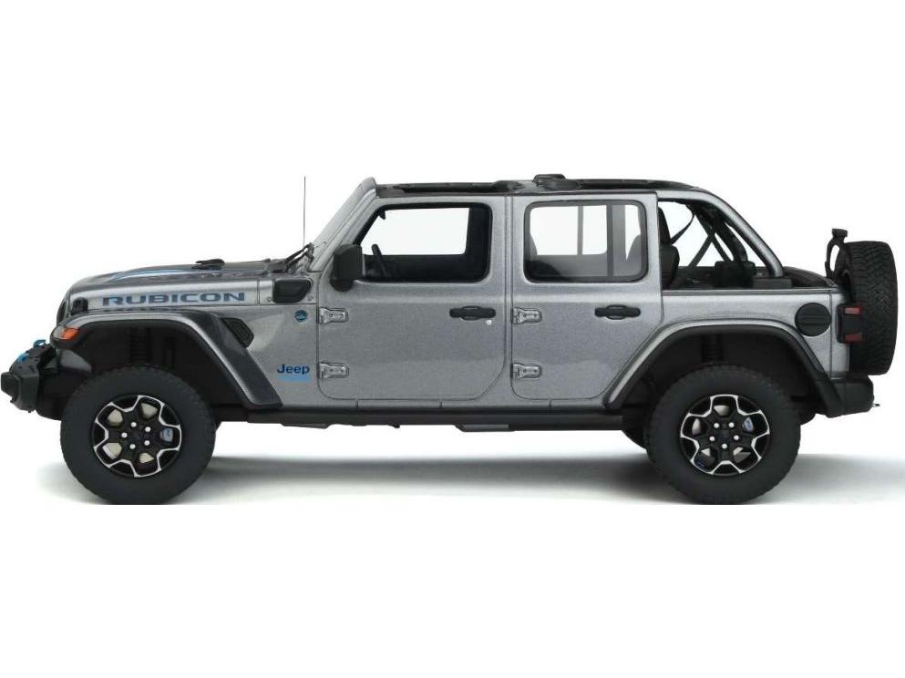 Jeep Wrangler 4xe 2021 Silver 2022 1:18 Scale GT Spirit Resin Model Car-GT Spirit-Diecast Model Centre