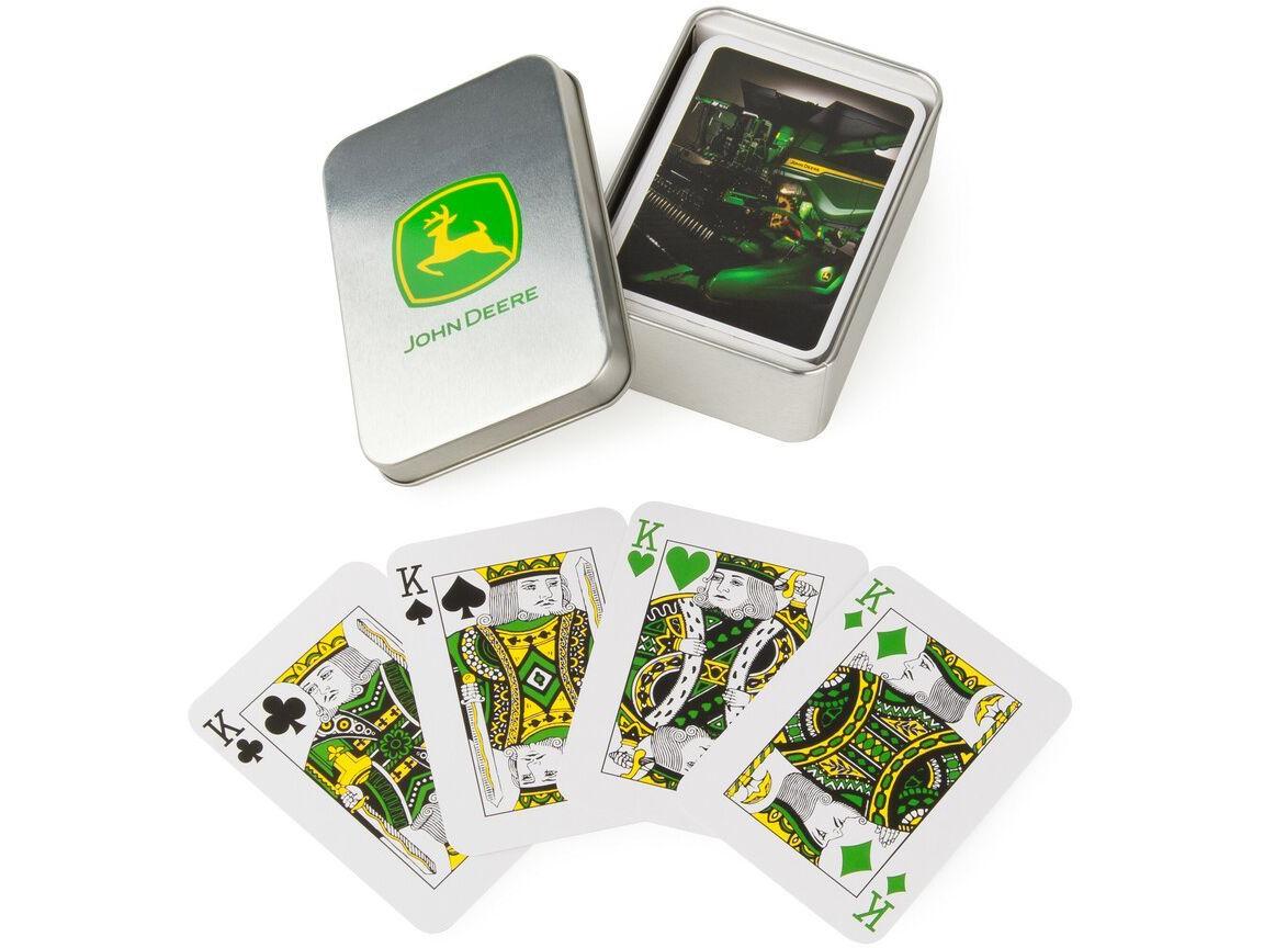 John Deere Playing Cards in Tin - Britains (Young Farmer)
