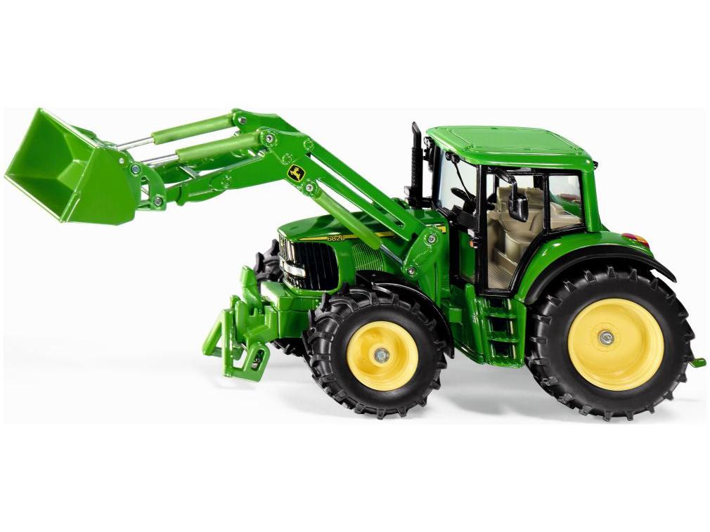 John Deere Tractor w/Front Loader 1:32 Scale Siku-Siku-Diecast Model Centre