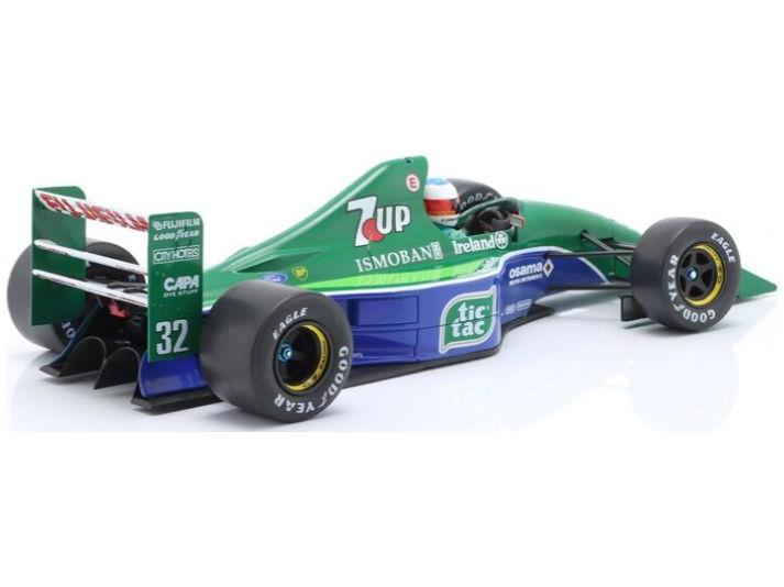 Jordan J191 Michael Schumacher 1st F1 Race Belgium GP Spa 1991 1:18 Scale Werk83 Diecast Model Car-Werk83-Diecast Model Centre
