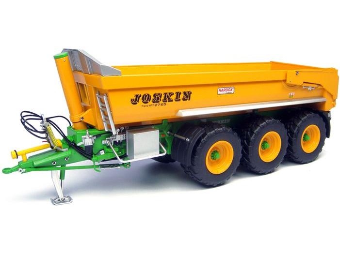 Joskin KTP 27/65 TRM Tri-Axle Trailer 1:32 Scale Universal Hobbies Diecast Model-Universal Hobbies-Diecast Model Centre