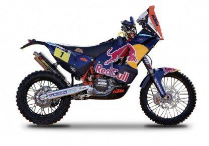 KTM 450 Rally Dakar Rally #1 1:18 Scale Bburago Diecast Model