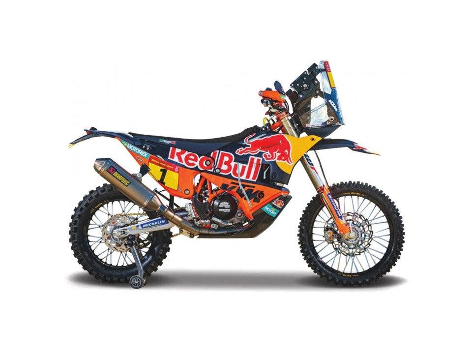 KTM 450 Rally Factory Edition Winner Dakar Rally 2019 Toby Price 1:18 Scale Bburago Diecast Model