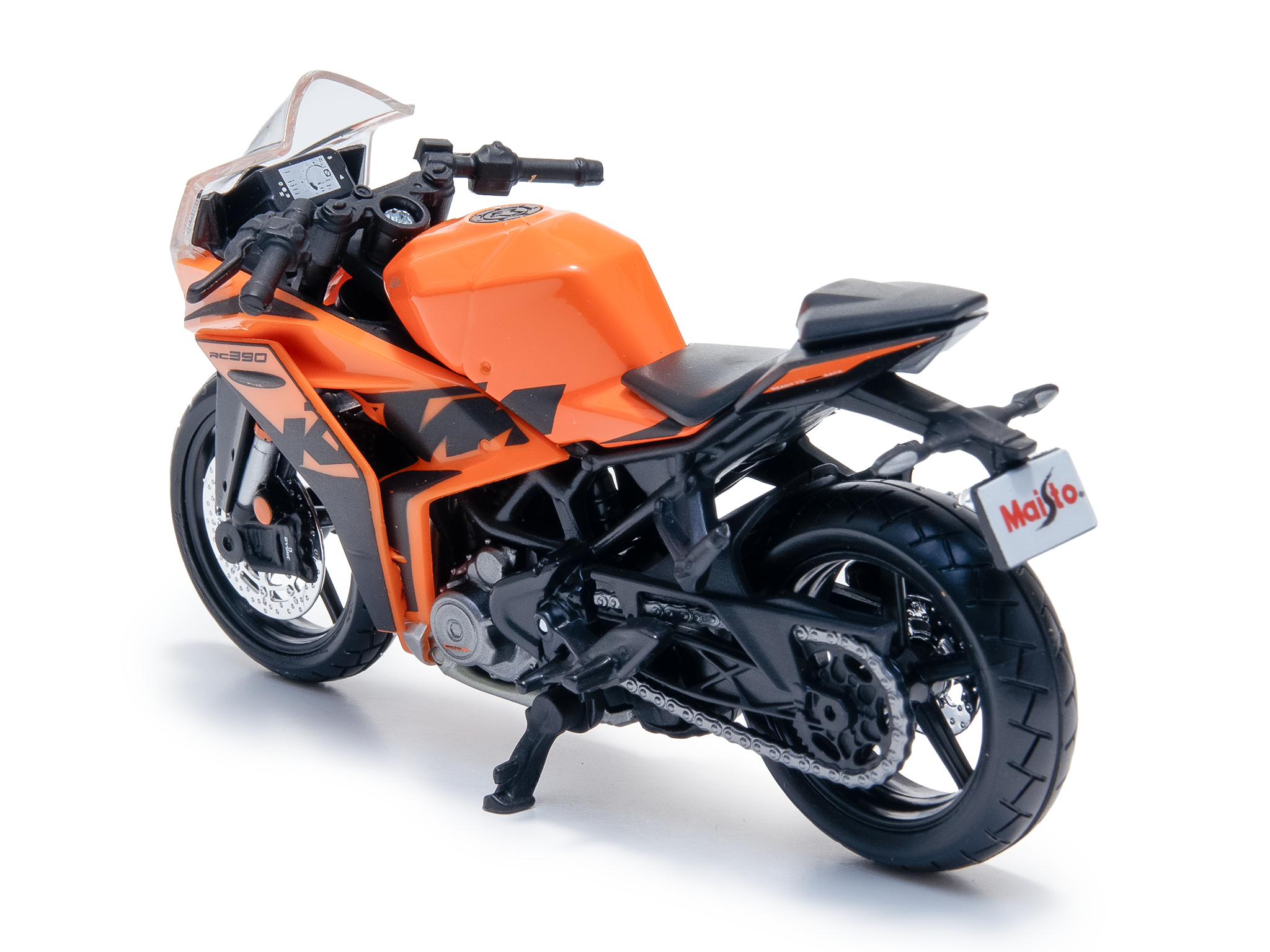 KTM RC 390 orange 1:18 Scale Motorcycle Model