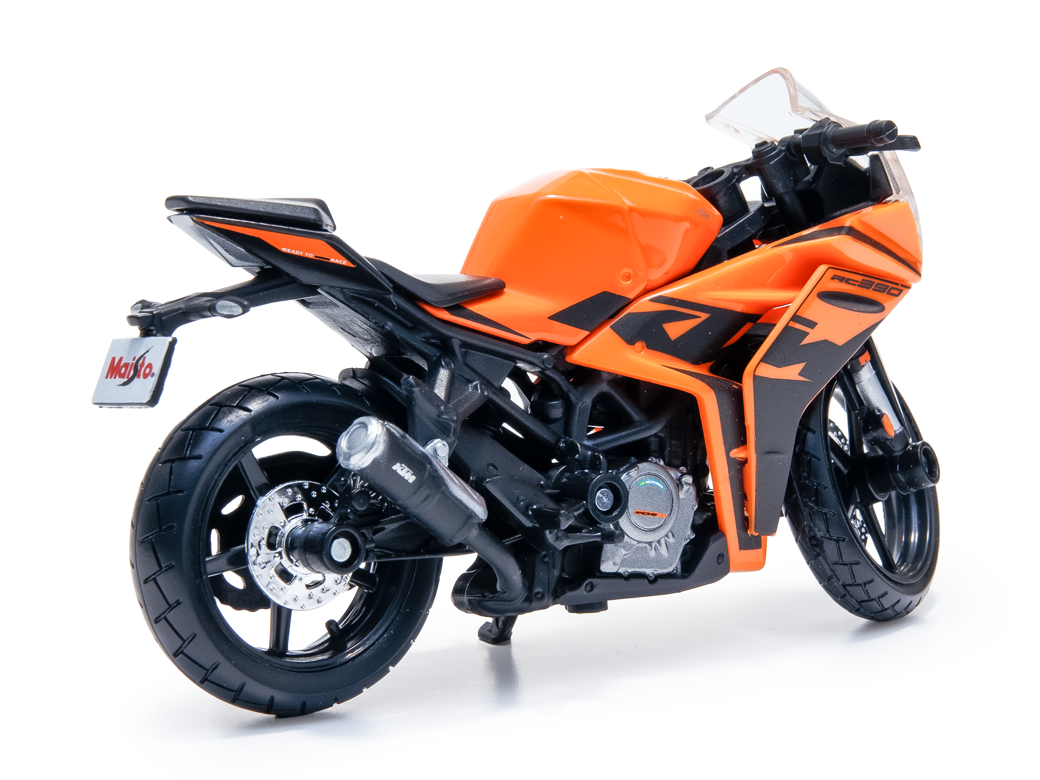 KTM RC 390 orange 1:18 Scale Motorcycle Model