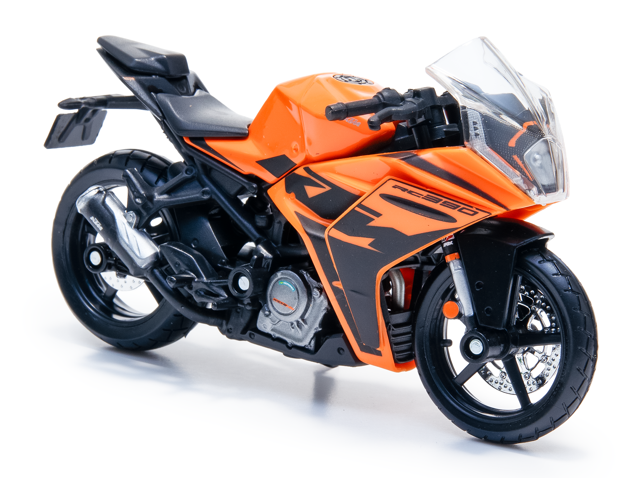 KTM RC 390 orange 1:18 Scale Motorcycle Model