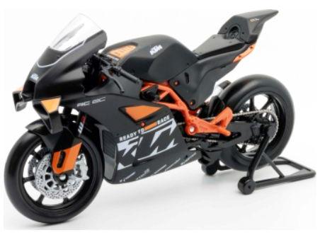 KTM RC 8C Black 1:12 Scale Welly Diecast Model Motorcycle-Welly-Diecast Model Centre