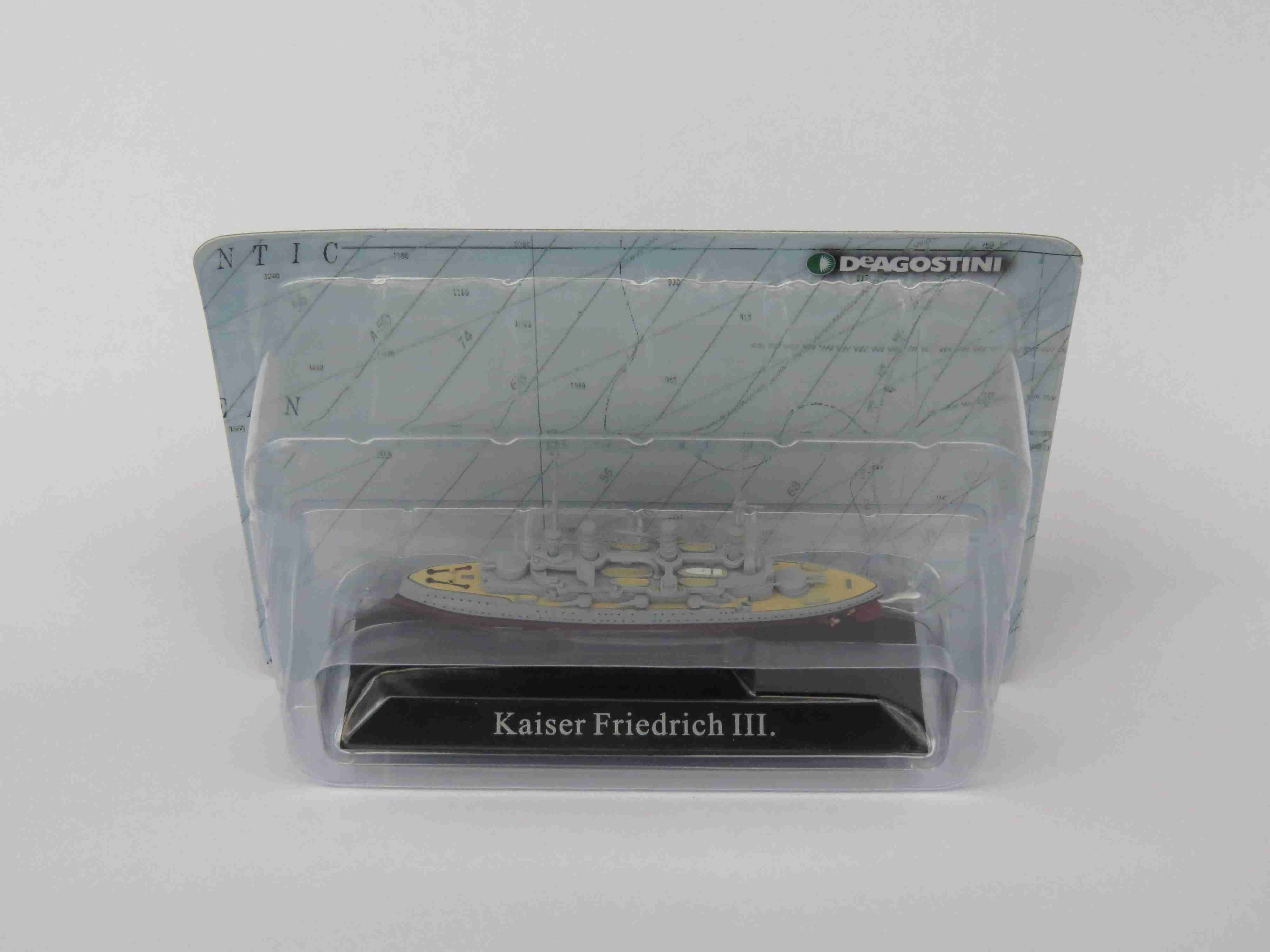 Kaiser Friedrich III 1:1250 Scale Unbranded Diecast Model-Unbranded-Diecast Model Centre