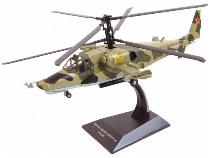 Kamov KA-50 Black Shark Hokum Russia 1:72 Scale Unbranded Diecast Model-Unbranded-Diecast Model Centre