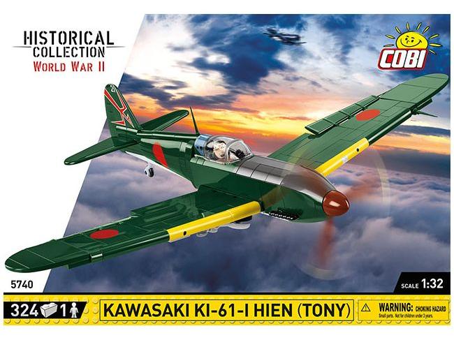 Kawasaki KI-61-HIEN WWII (350 pcs) Cobi Brick Build Kit-Cobi-Diecast Model Centre