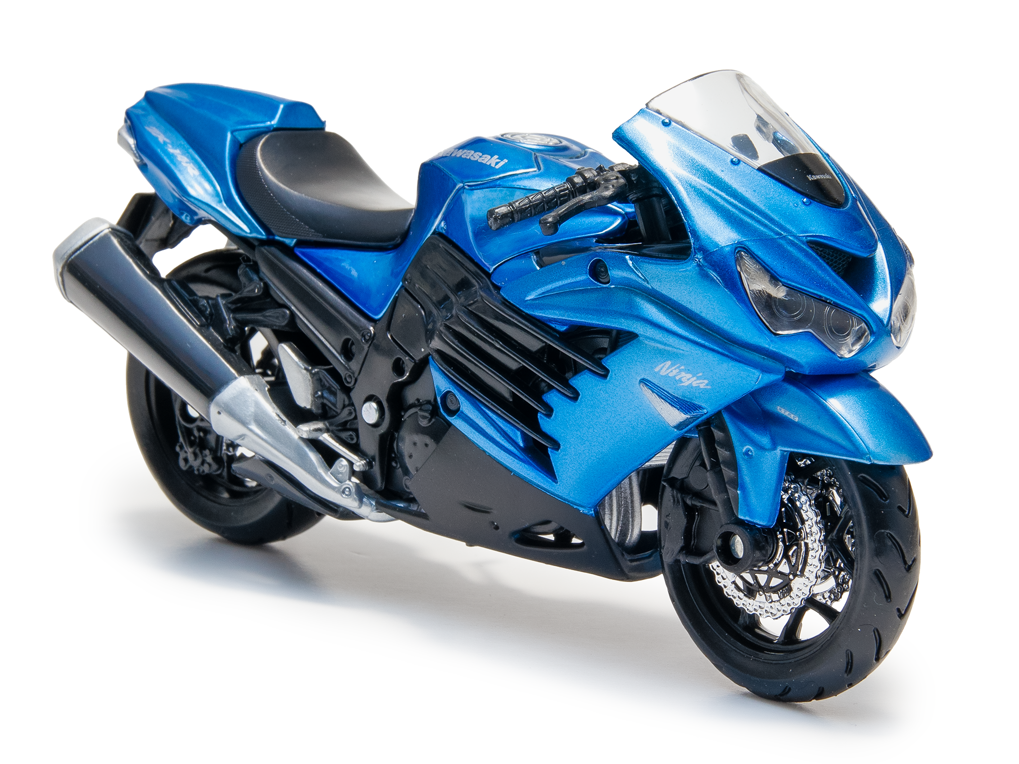 maki Kawasaki Ninja ZX-14R 1:18 Motorcycle Model Maisto 12020B