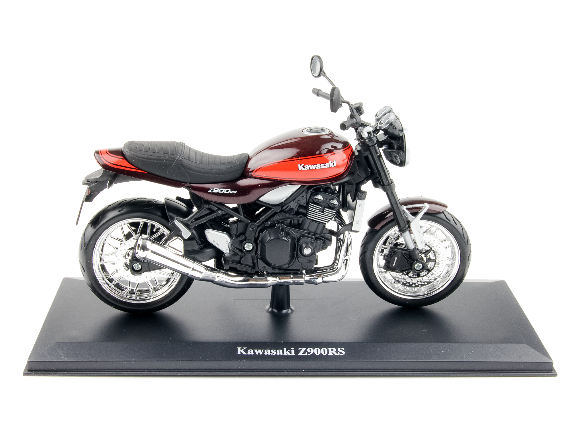 Kawasaki Z900RS 2019 Candytone Brown/Candytone Orange 1:12 Scale Motorcycle Model