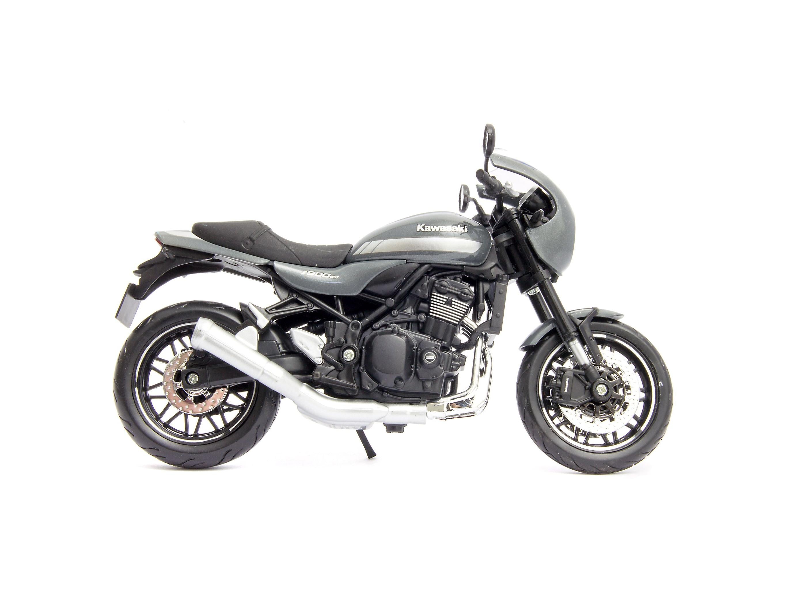 Kawasaki Z900RS Cafe Grey 1:12 Scale Maisto Diecast Model Motorcycle-Maisto-Diecast Model Centre
