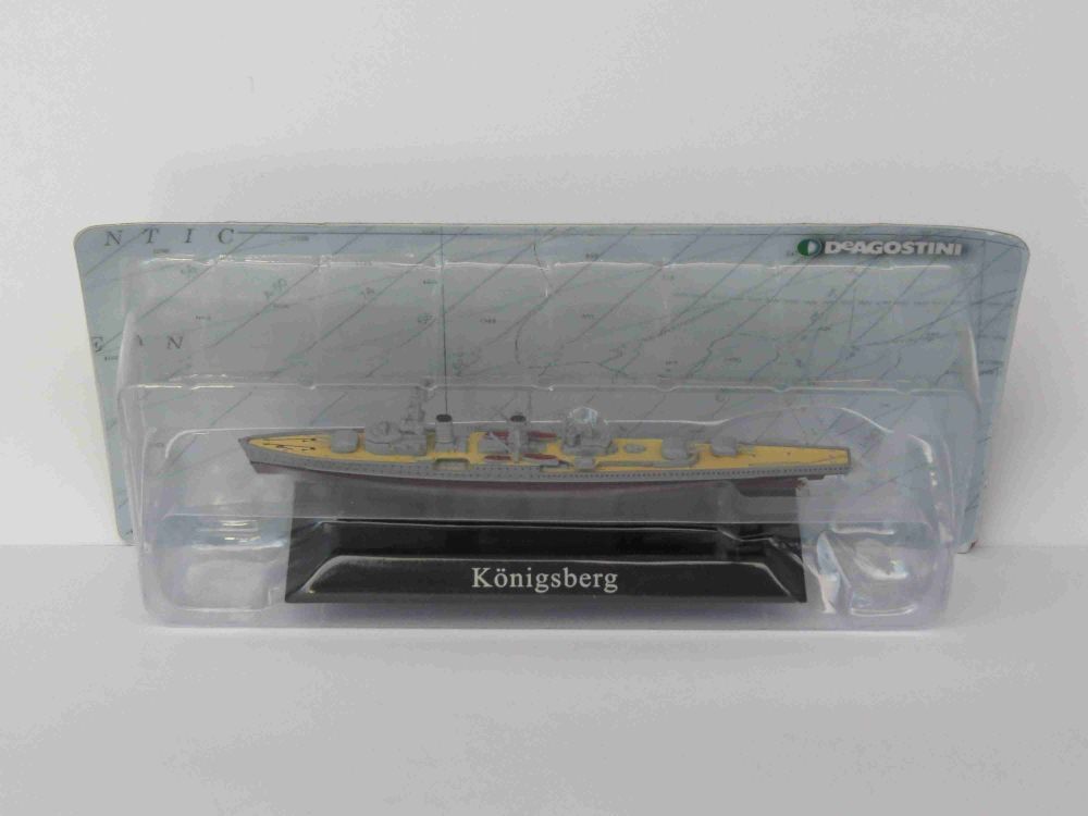 Koenigsberg Light Cruiser 1926 1:1250 Scale Unbranded Diecast Model-Unbranded-Diecast Model Centre