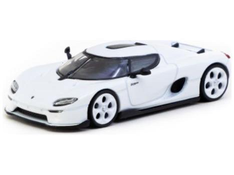 Koenigsegg CC850 White 1:64 Scale Tarmac Works Diecast Model Car-Tarmac Works-Diecast Model Centre
