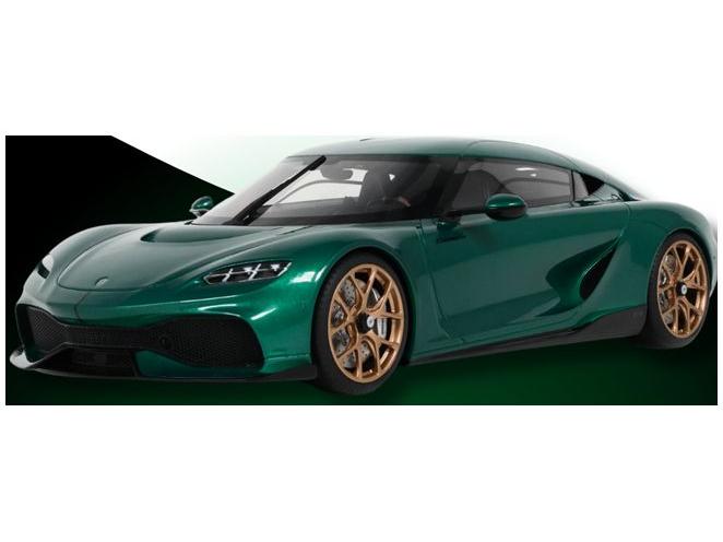 Koenigsegg Gemera Racing Green 2024 1:18 Scale GT Spirit Resin Model Car-GT Spirit-Diecast Model Centre