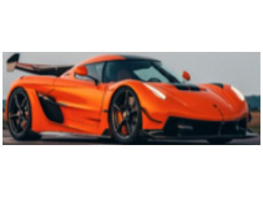 Koenigsegg Jesko 2022 orange - 1:43 Scale Diecast Model Car-Solido-Diecast Model Centre