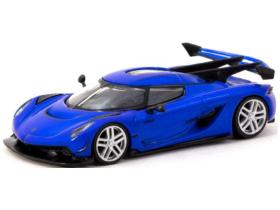 Koenigsegg Jesko Attack Blue 1:64 Scale Tarmac Works Diecast Model