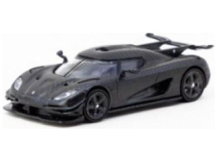 Koenigsegg One:1 Black 1:64 Scale Tarmac Works Diecast Model Car-Tarmac Works-Diecast Model Centre