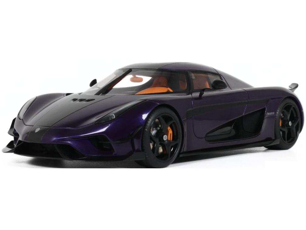 Koenigsegg Regera Purple 2025 1:18 Scale GT Spirit Resin Model Car-GT Spirit-Diecast Model Centre