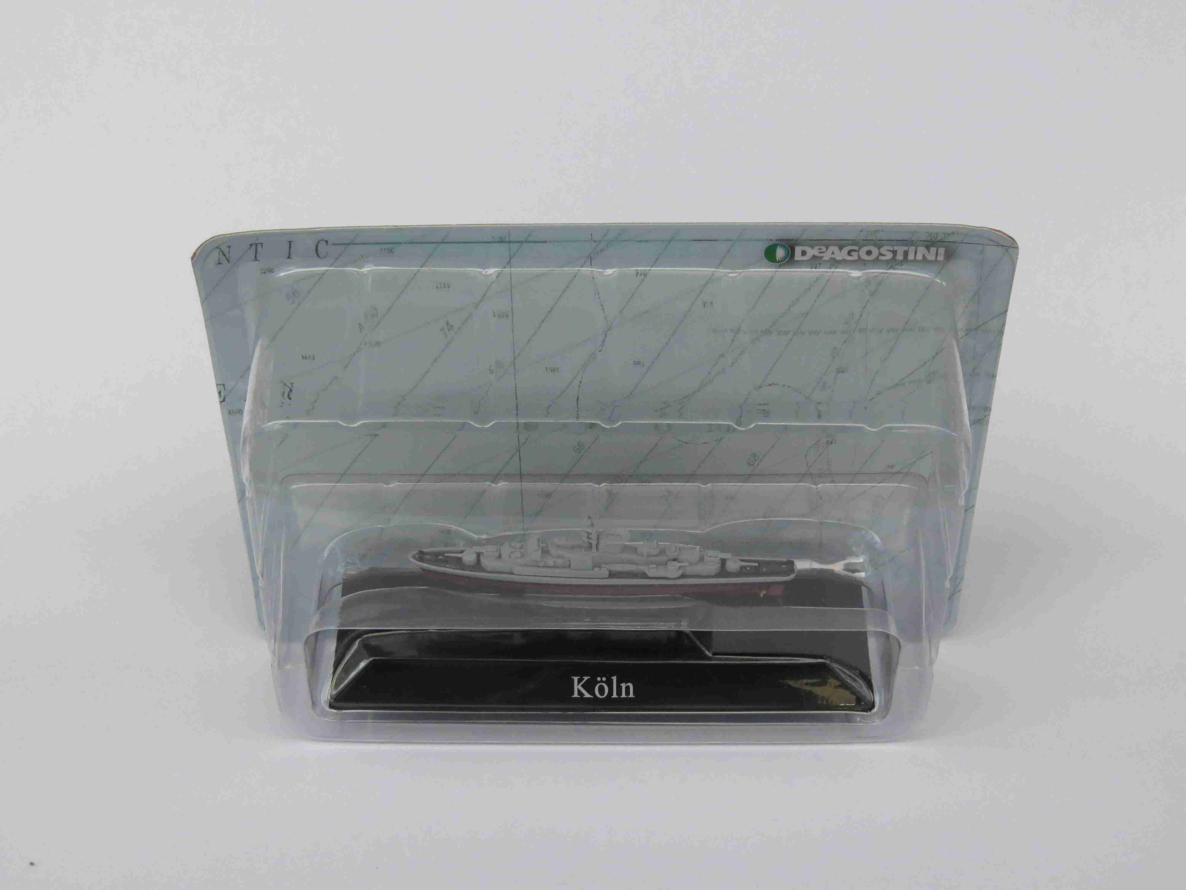 Koln class Frigate 1961 1:1250 Scale Unbranded Diecast Model-Unbranded-Diecast Model Centre