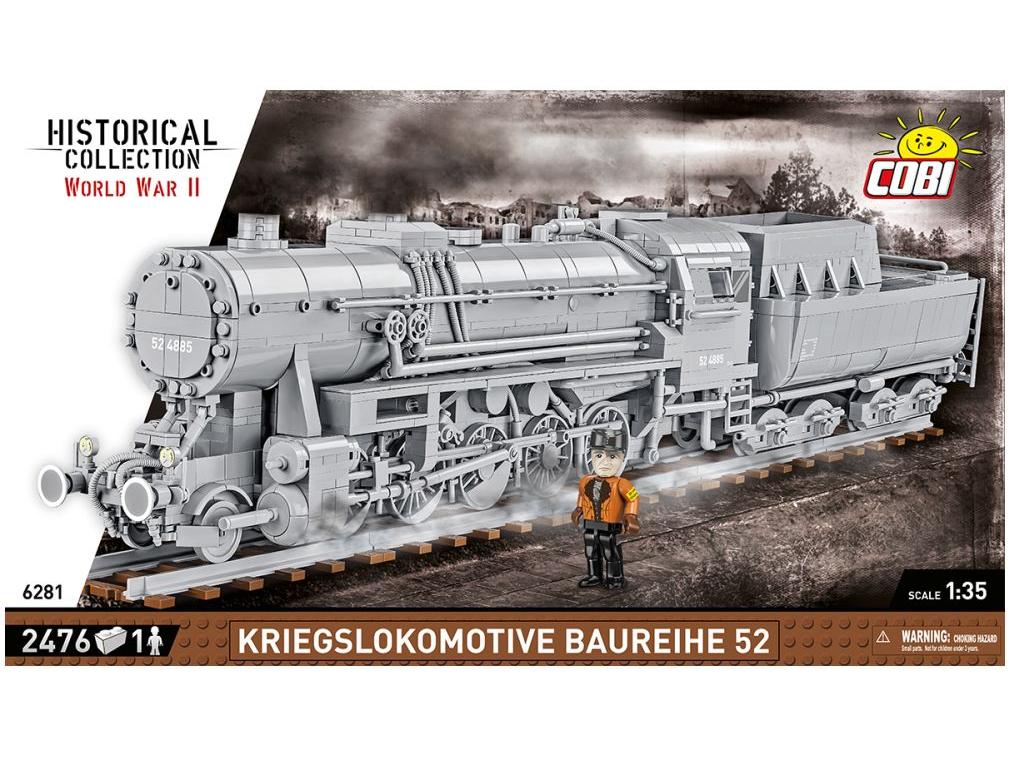 Kriegslokomotive Baureihe Train (2400 pcs) Cobi Brick Build Kit-Cobi-Diecast Model Centre