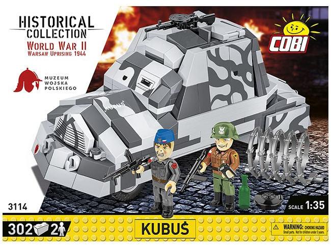 Kubus 300 KL. WWII Cobi Brick Build Kit-Cobi-Diecast Model Centre