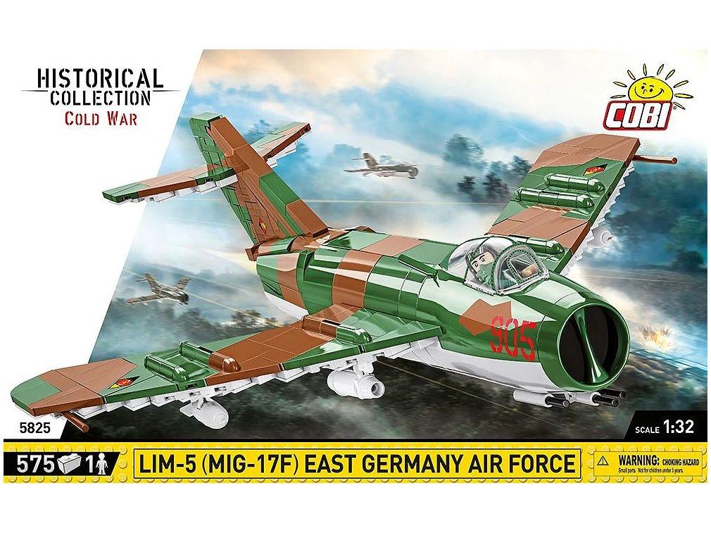 LIM-5 (MIG-17F) East Cold War (575 pcs) Cobi Brick Build Kit-Cobi-Diecast Model Centre