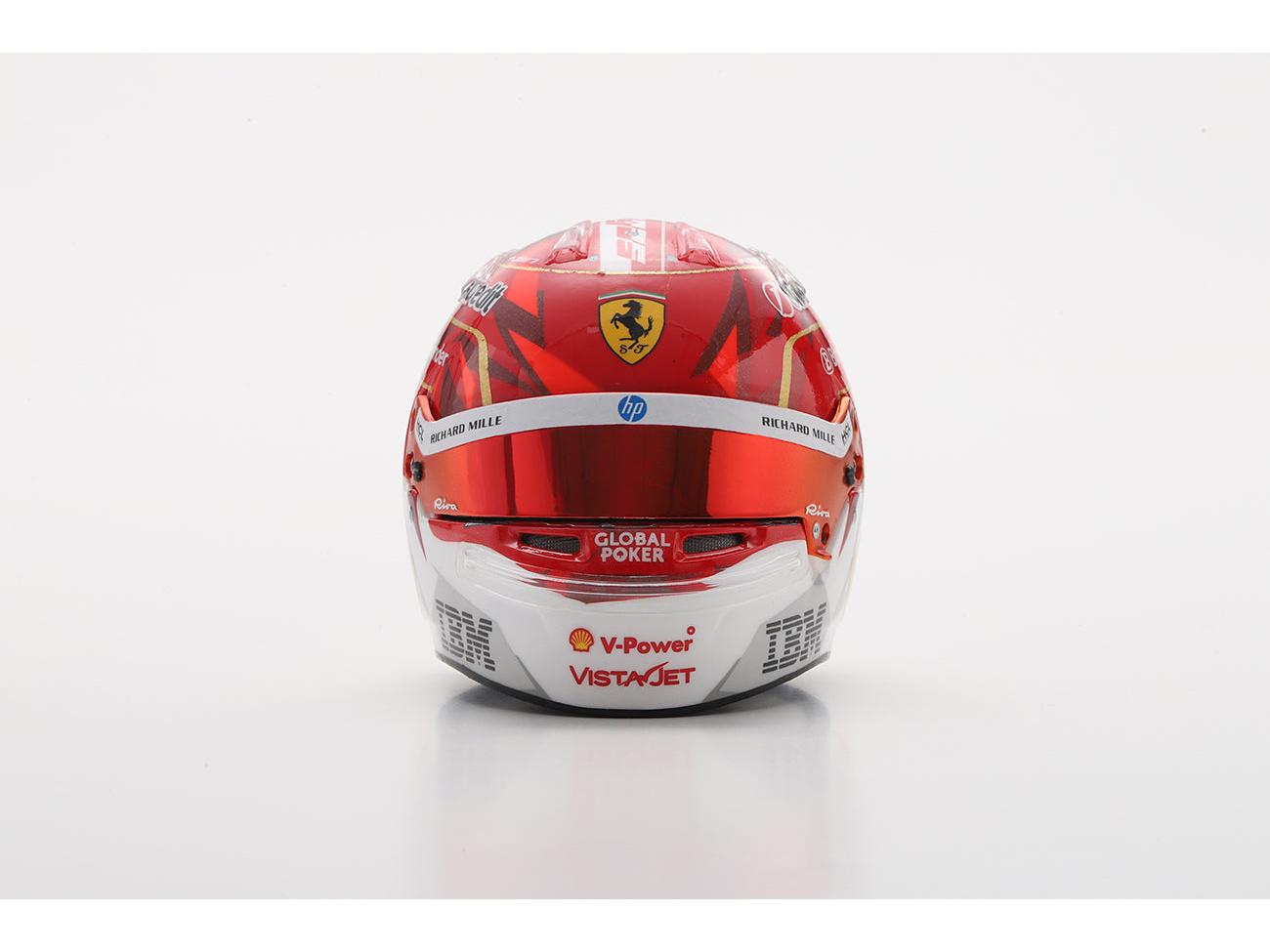 Charles Leclerc F1 Las Vegas GP 2025 Helmet 1:5 Scale Resin Replica – Looksmart