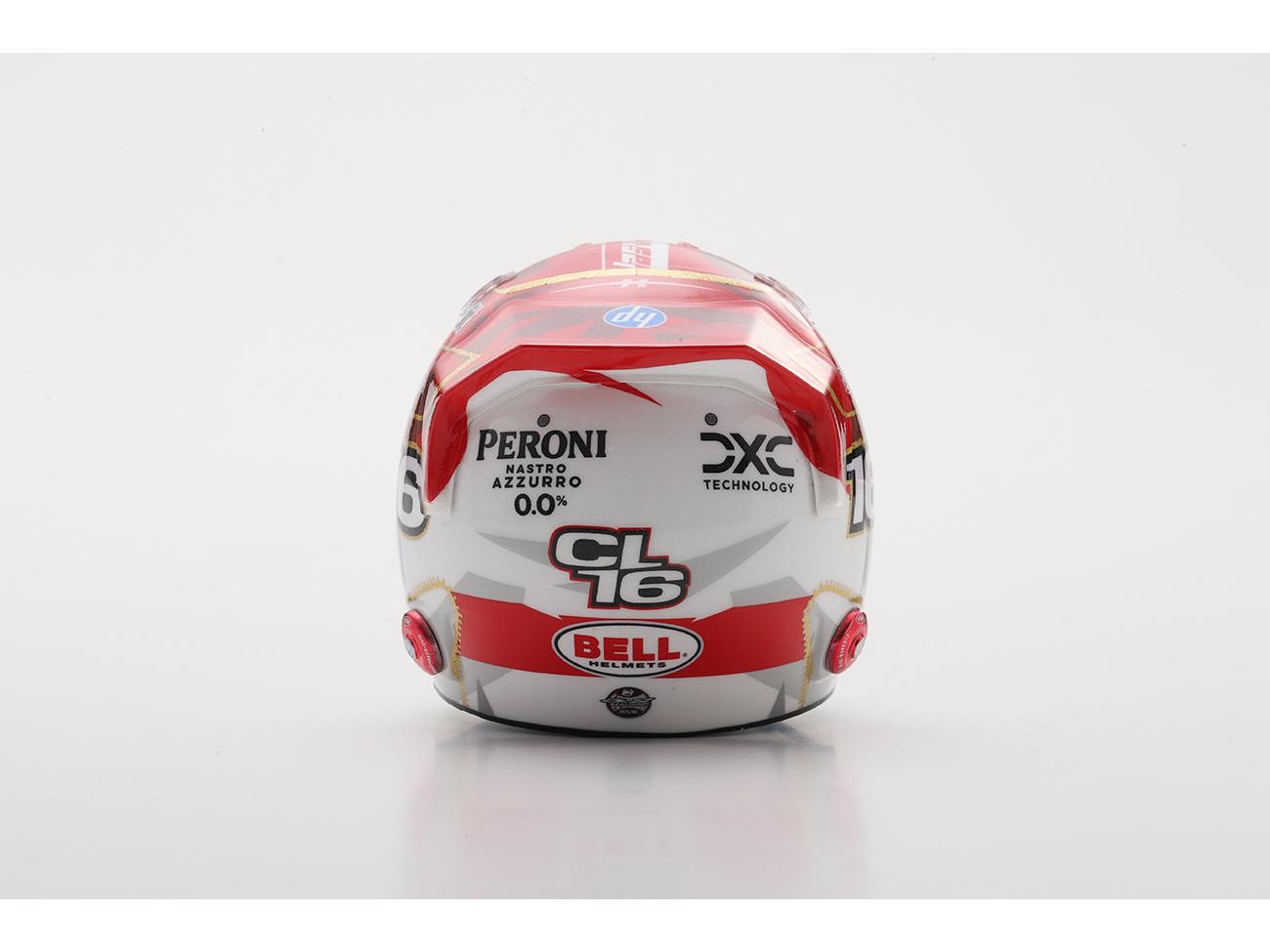Charles Leclerc F1 Las Vegas GP 2025 Helmet 1:5 Scale Resin Replica – Looksmart